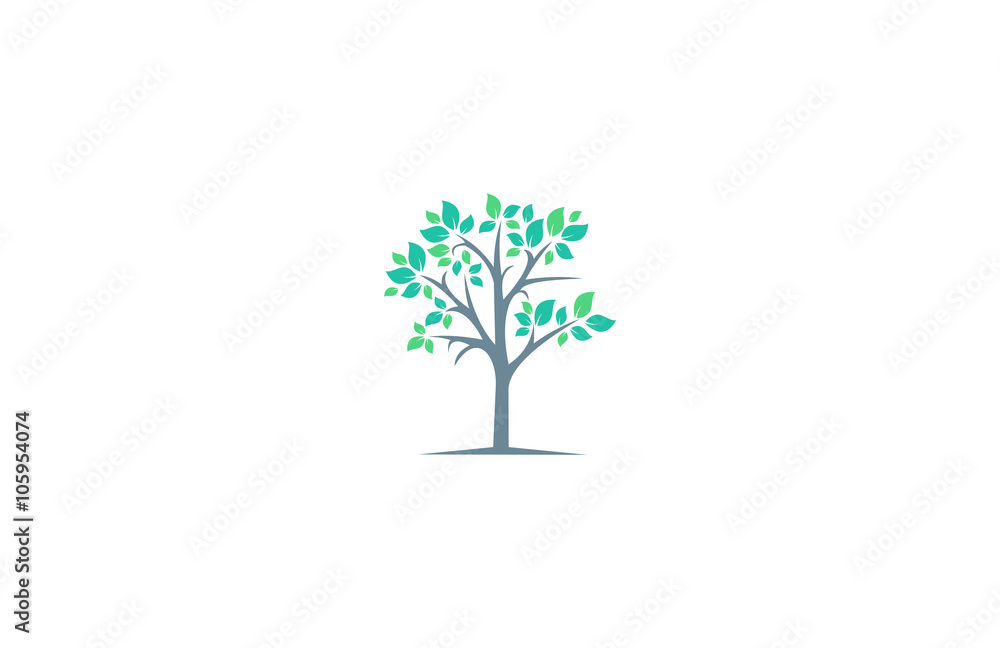 tree icon vector logo tree icon vector logo
