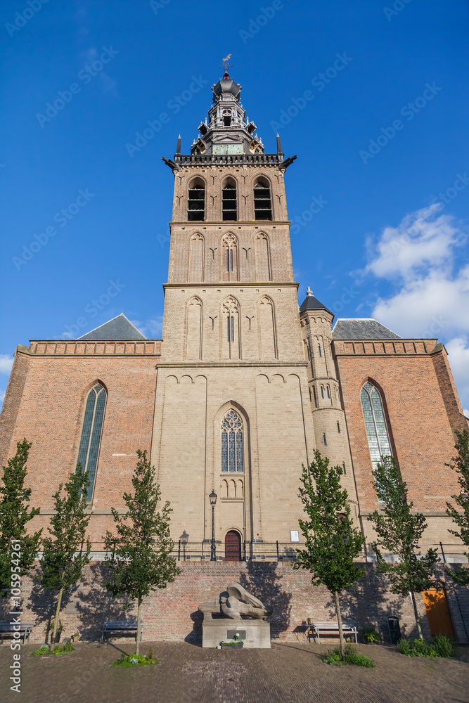 Tower of the Stevens church in Nijmegen, Netherlands