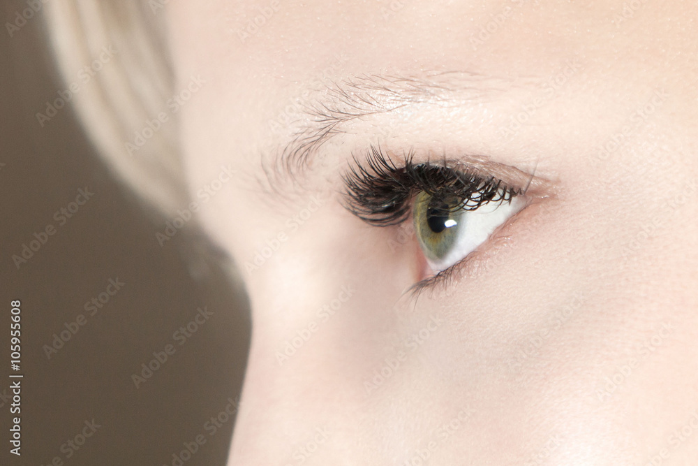 Amazing Lashes Auge mit langen Wimpern Amazing Lashes Auge mit langen Wimpern