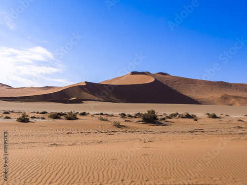 Sanddünen, Sossusvlei, Namib-Wüste, Namib Naukluft Park, Namibia