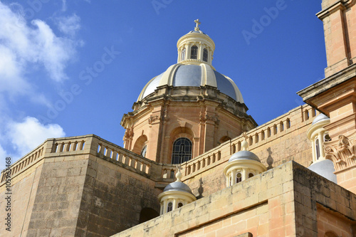 Dome of St Mary’s Parish Church in Dingli, Malta. © Alizada Studios