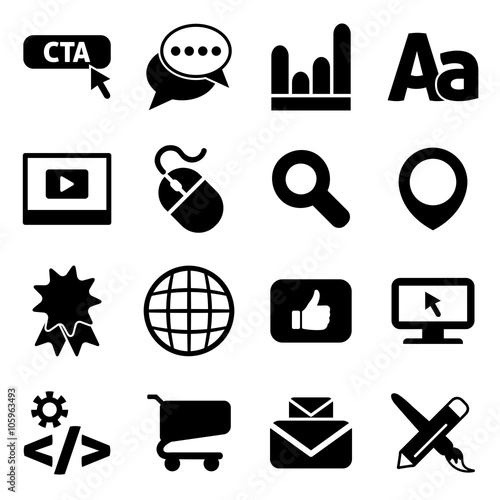 Internet Marketing Icons