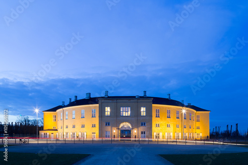 Photography Nightshot of Frederiksberg castle in Copenhagen