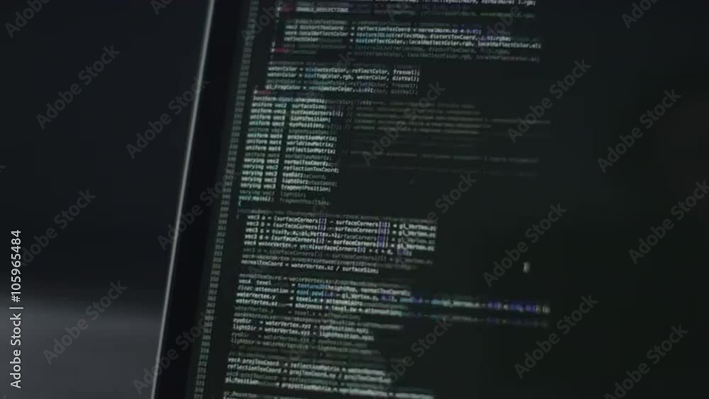 scrolling computer code and text scrolling computer code and text