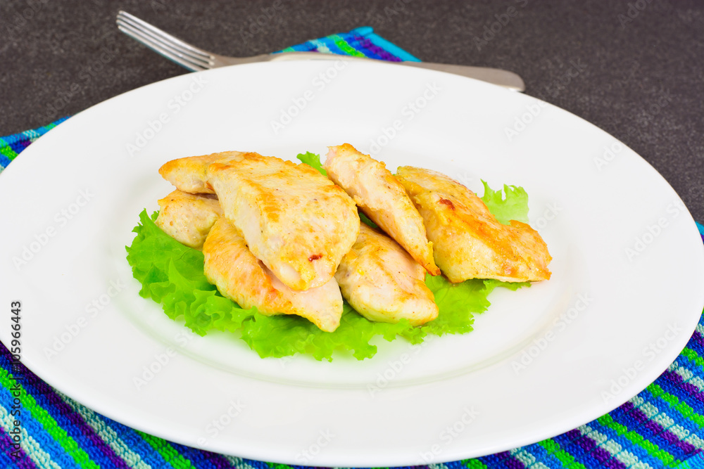 Breaded Chicken Fillet with Herbs Breaded Chicken Fillet with Herbs