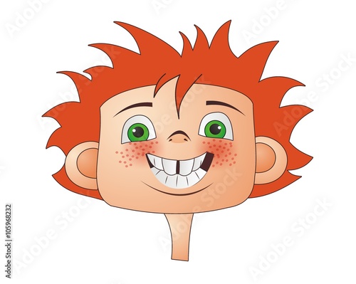 Red-haired boy