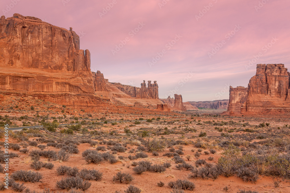 Arches National Park Utah Landscape Arches National Park Utah Landscape