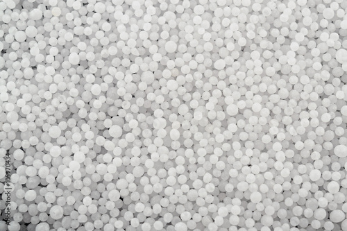 Mineral fertilizers balls closeup