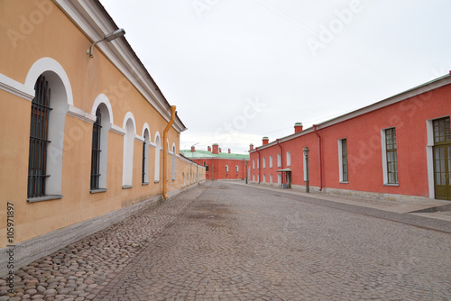 Street in Peter and Paul Fortress.
