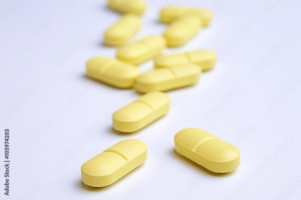 Yellow tablets Yellow tablets