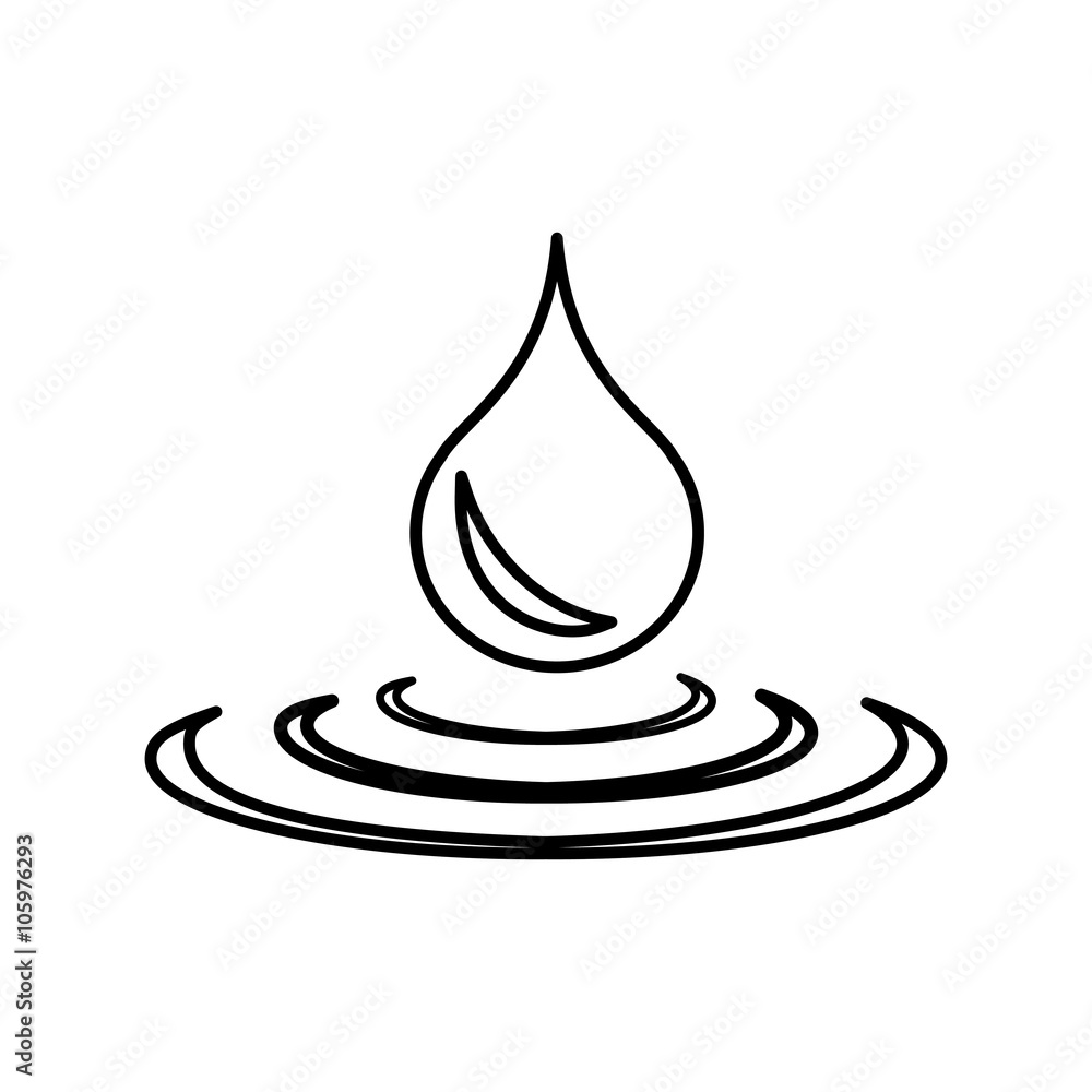 aroma oil drop thin line icon aroma oil drop thin line icon
