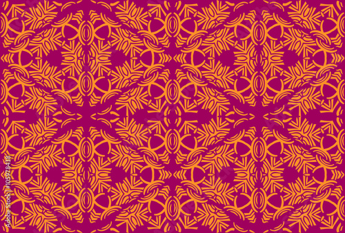 Abstract seamless pattern. 