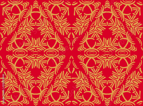 Abstract seamless pattern. Repeating ornament 