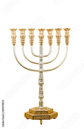 Menorah, jewish candle holder