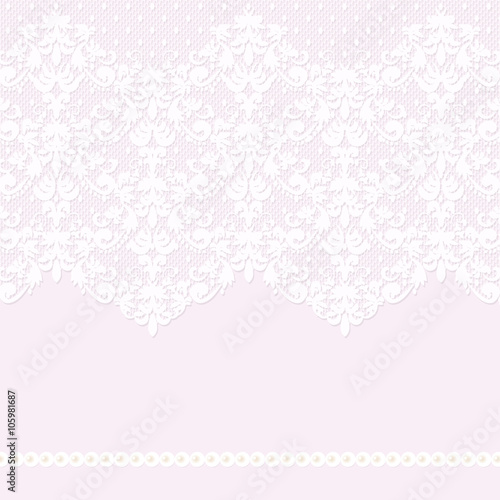 Lace background of a vintage style