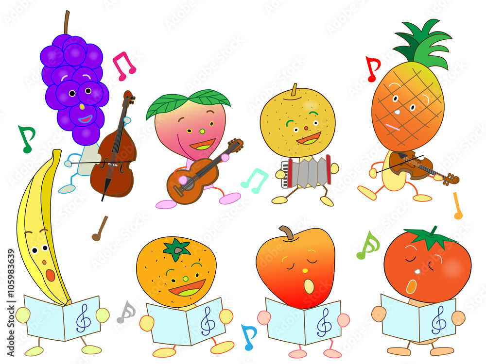 果物のコンサート