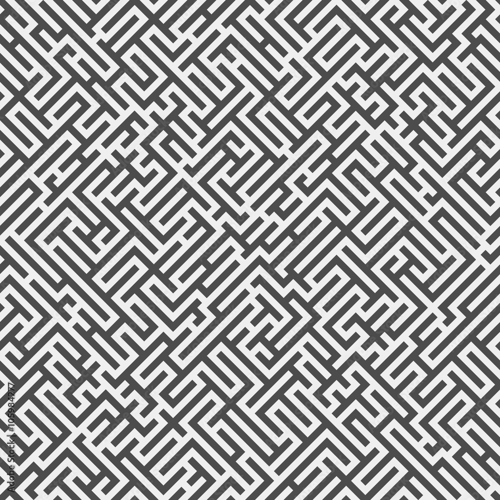 Abstract background - maze (pattern seamless) Abstract background - maze (pattern seamless)