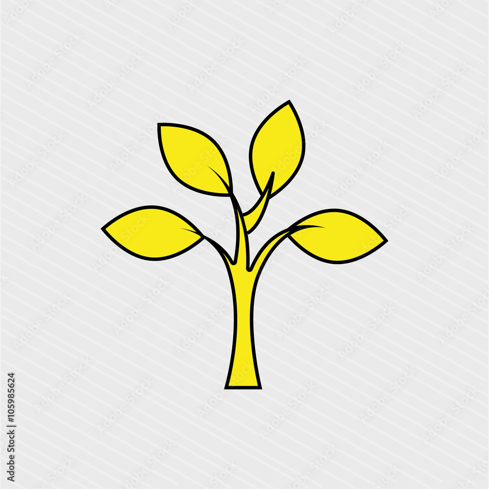 Naklejka premium eco friendly design 