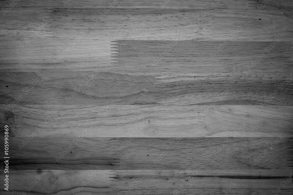 Naklejka premium Old wood texture Background:Black and White