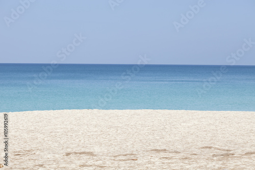 beach and tropical sea,selective focus on beach ,beautiful scene © panya99