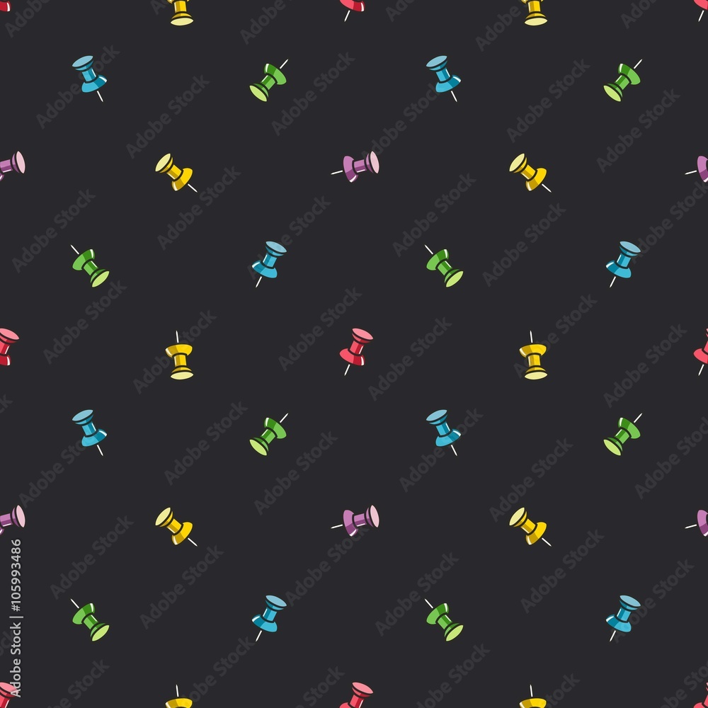 Pin seamless pattern Pin seamless pattern