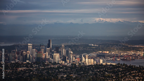 Downtown Aerial View – Seattle