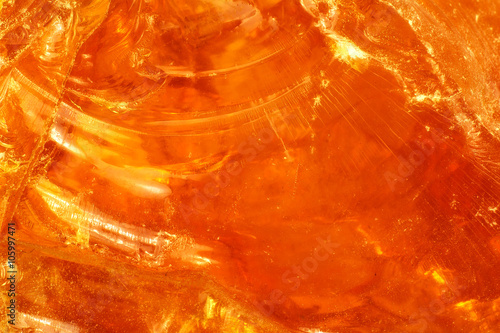Fotografie abstract of sunlight passed throughout piece of rosin