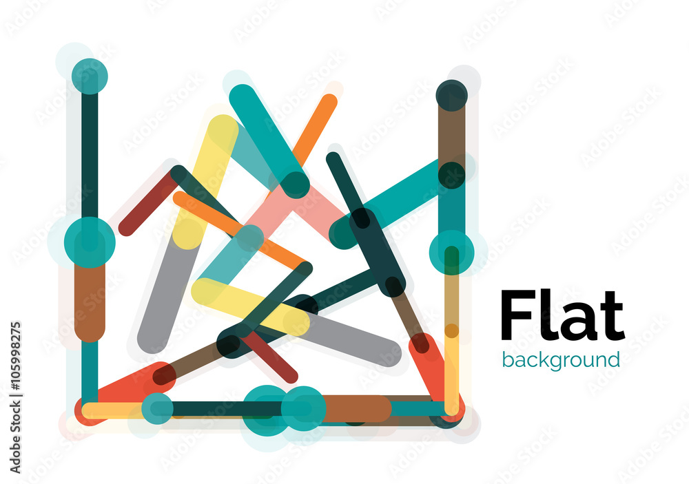 Abstract geometric background Abstract geometric background
