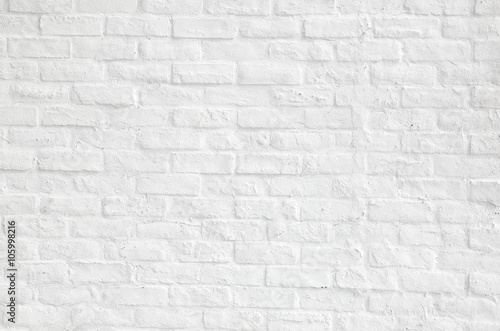                            White brick background