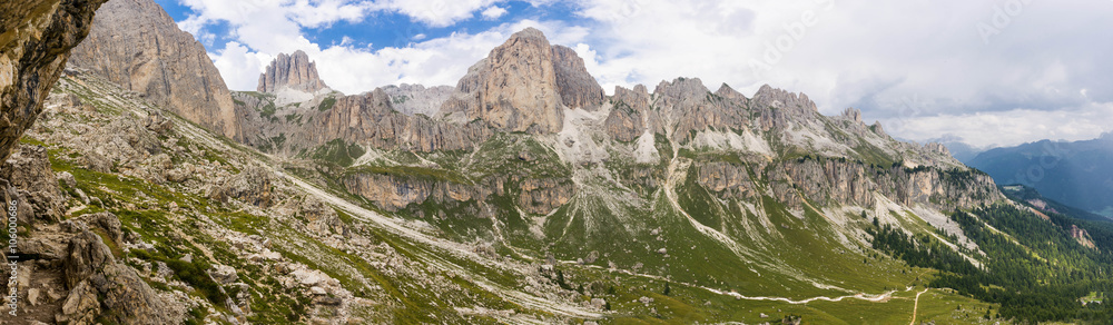 Fotografie Roda de Vael in the Dolomites