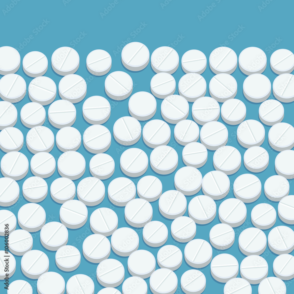 White medical pills White medical pills