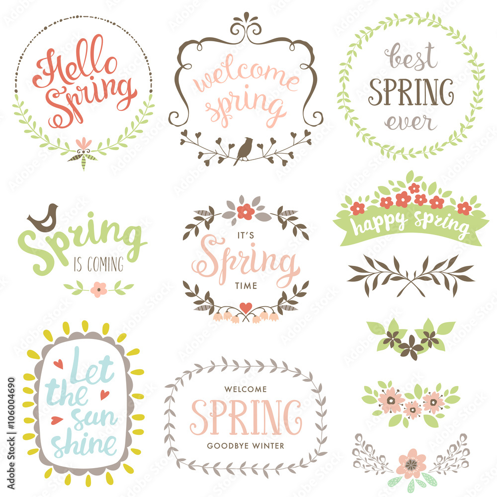 Spring Design Set