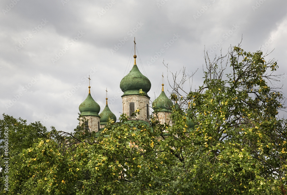 Assumption cathedral in Goritsky Monastery. Pereslavl-Zalessky. Yaroslavl Oblast. Russia Assumption cathedral in Goritsky Monastery. Pereslavl-Zalessky. Yaroslavl Oblast. Russia