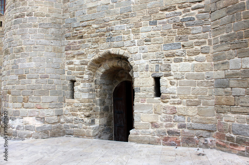 the gate of the wall
