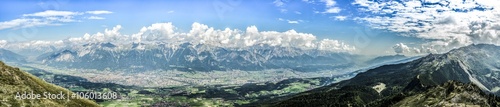 Patscherkofel peak near Innsbruck  Tyrol  Austria.