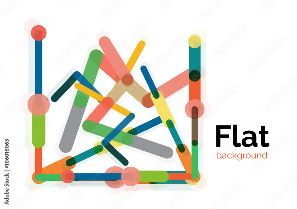 Abstract geometric background Abstract geometric background