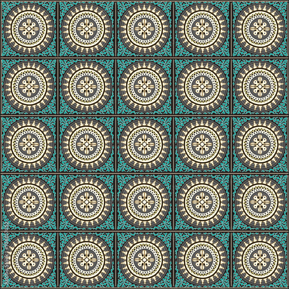 Traditional cambodian mosaics Traditional cambodian mosaics