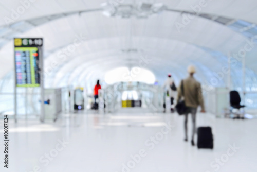 Airport terminal background (blur)