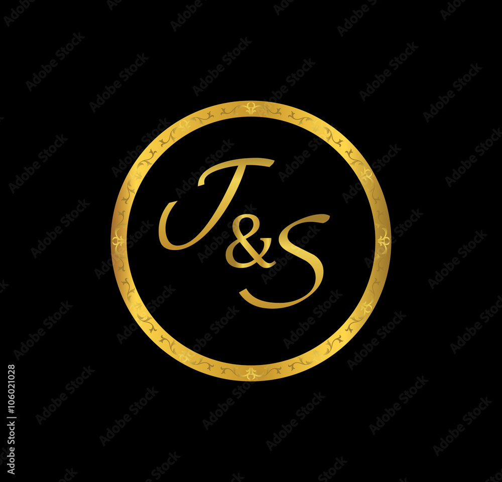 TS initial wedding in golden ring TS initial wedding in golden ring