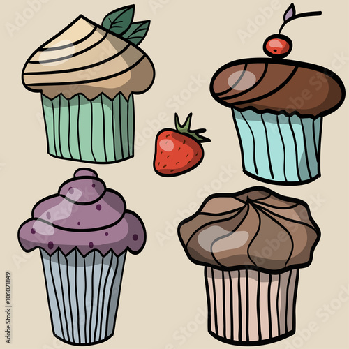 small muffins