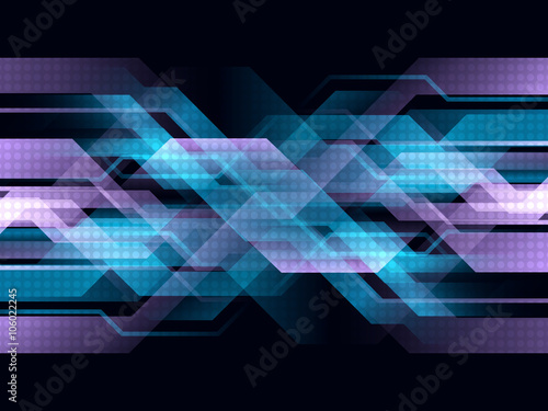 vector digital technology concept abstract background