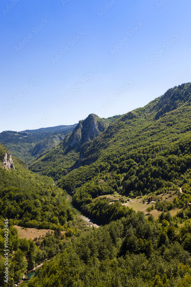 Fototapeta premium mountain district , Montenegro