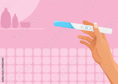 Positive pregnancy test