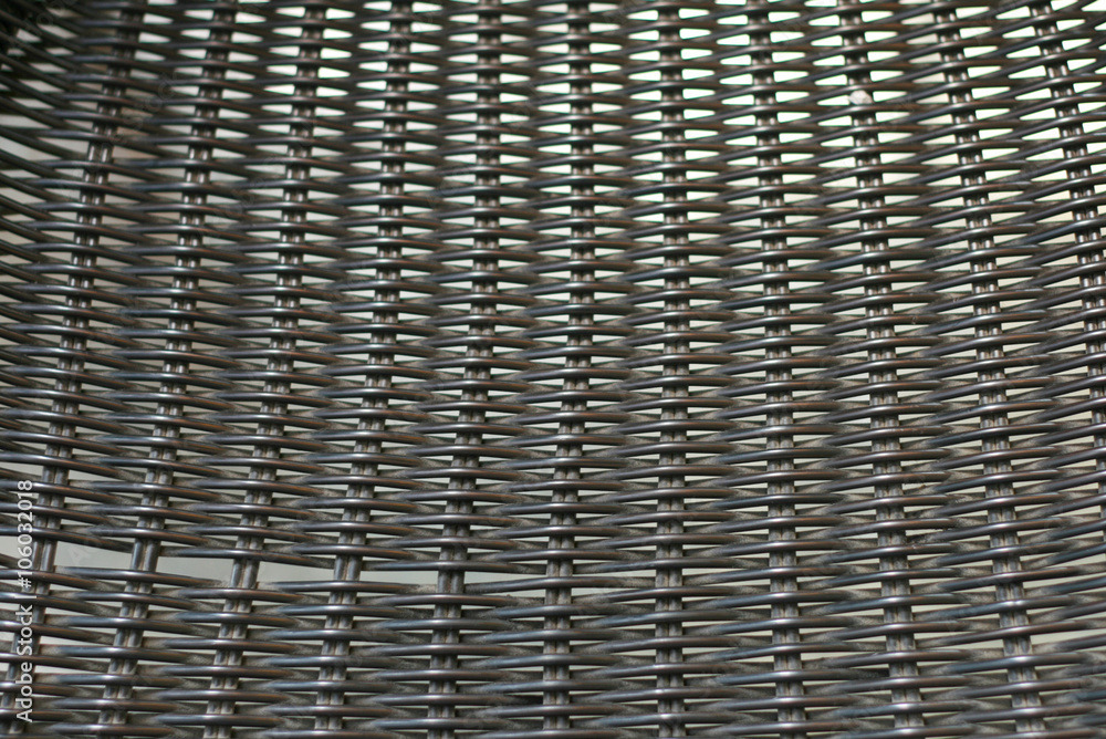 A metal chair surface for background A metal chair surface for background