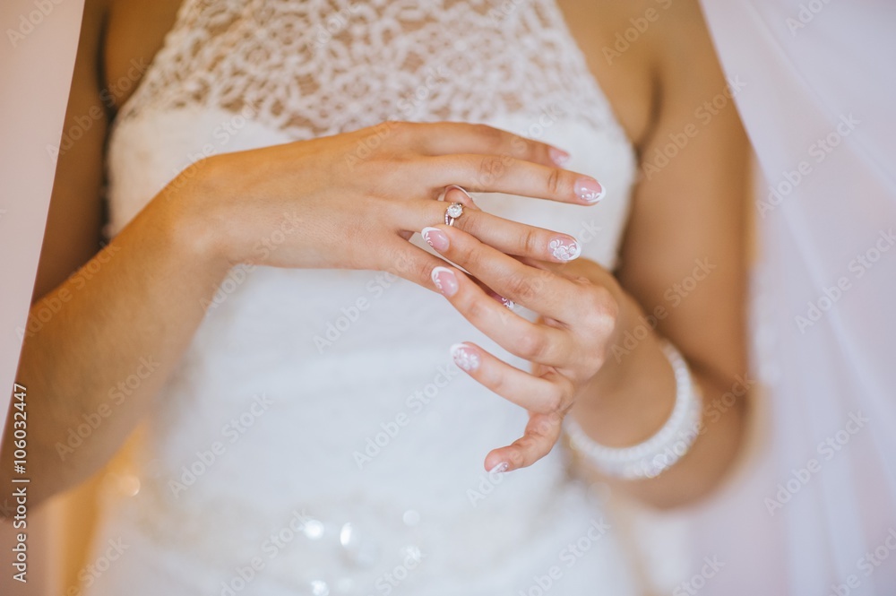 bride hands wedding ring bride hands wedding ring