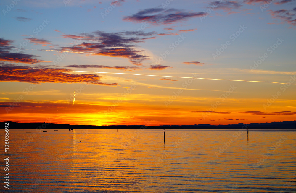 Sommer Morgen Bodensee