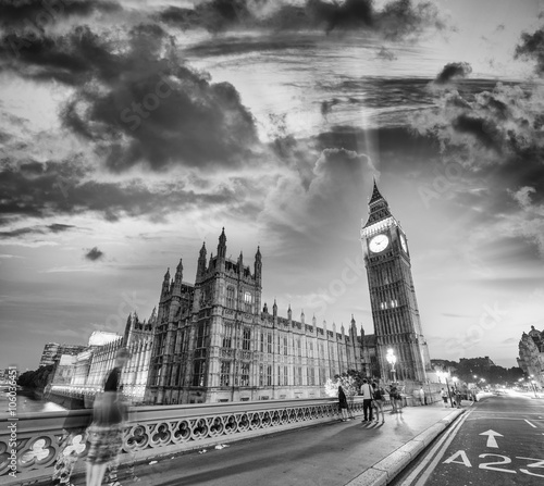 Skyline of London, UK