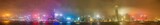 Hong Kong skyline from Kowloon. Night lights with all ads remove