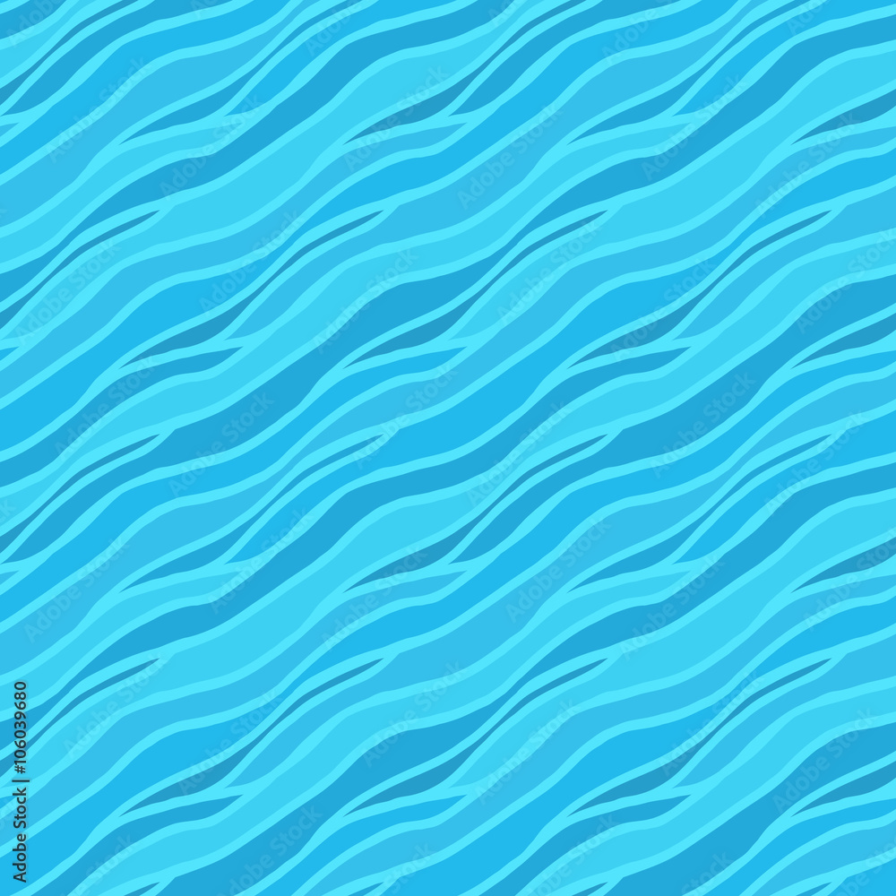 Seamless abstract sea background