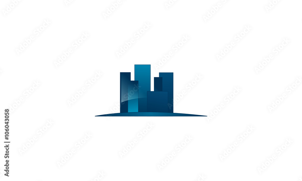 city building business company logo